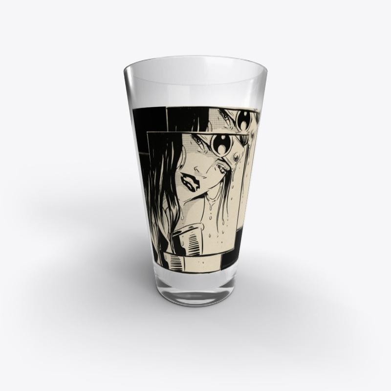 JilltheTreasureHuntress Pint Glass